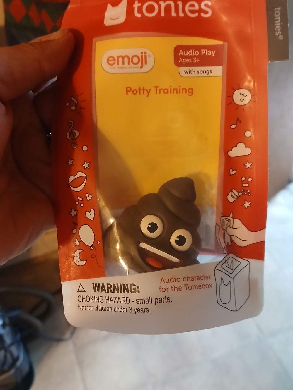 tonies Emoji Potty Training Audio Character - Brown